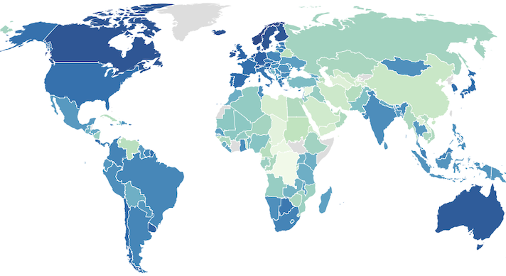 Demokratie Index 2020