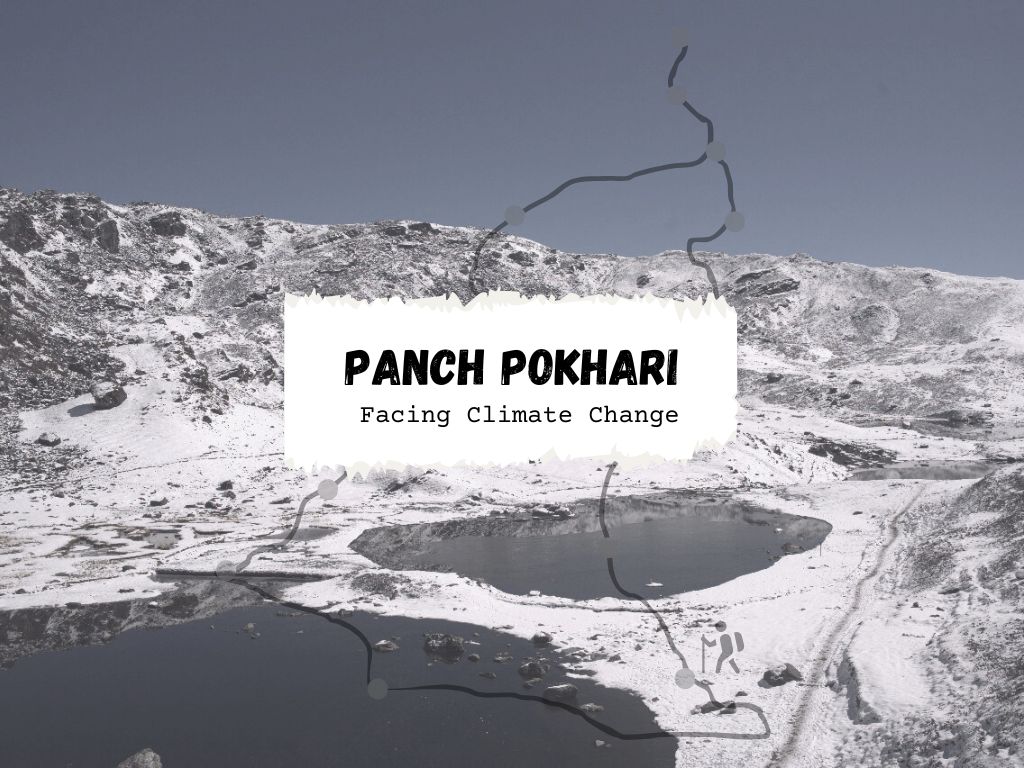 Ein Bild von Panch Pokhari, mit dem Titeltext