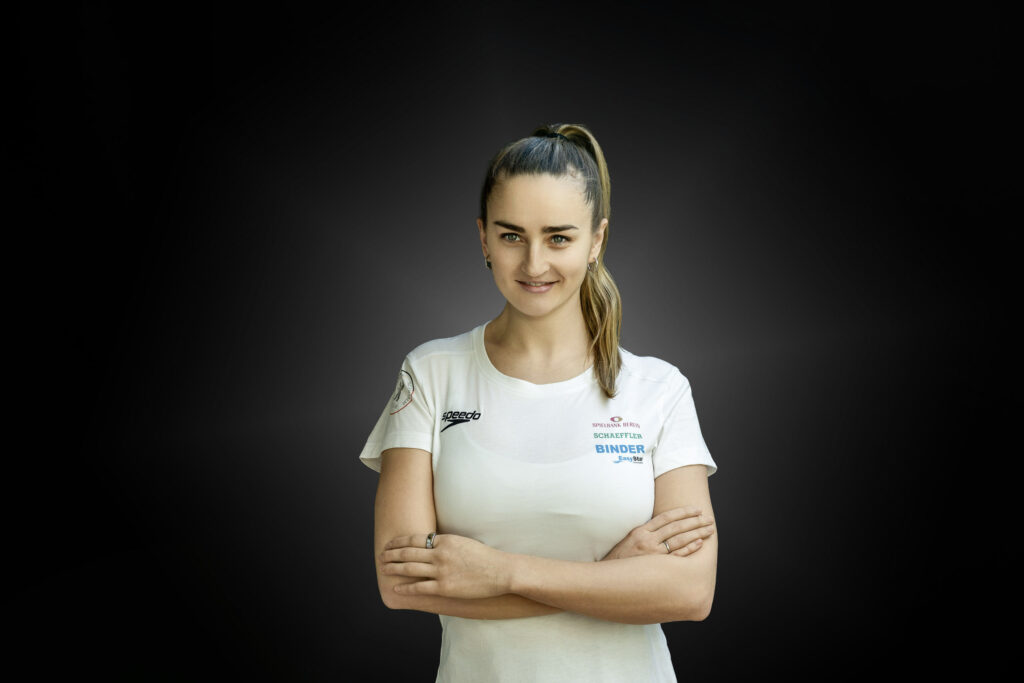 Ein Foto der Sportlerin Elena Semechin. Quelle: Else Sport und Marketing GmbH.